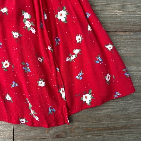 UO x Wrangler Delilah Ruffle Wrap Dress - Picture 8 of 10